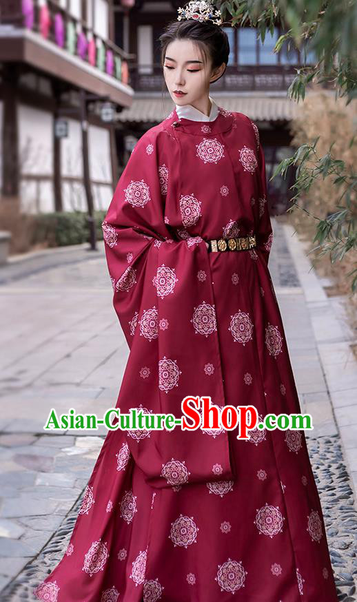 China Ancient Nobility Childe Costumes Traditional Ming Dynasty Swordsman Hanfu Clothing