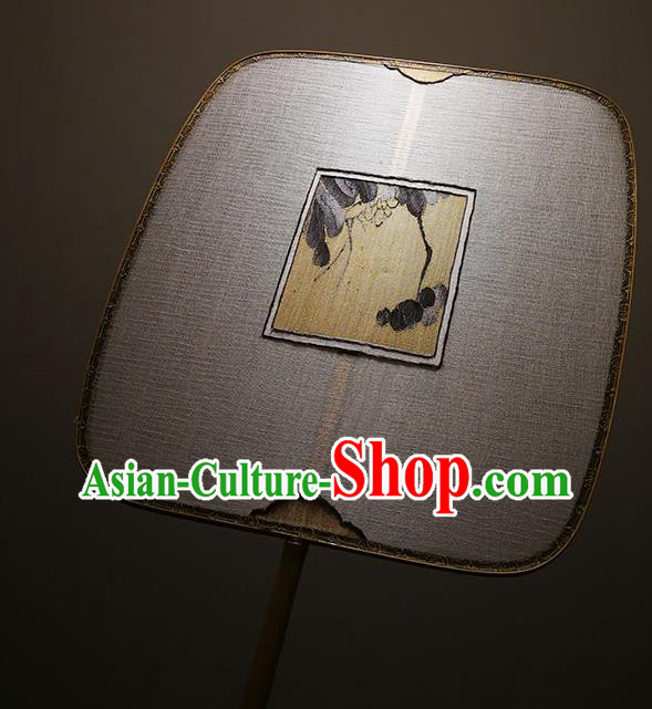 China Handmade Silk Fans Classical Palace Fan Traditional Hanfu Fan