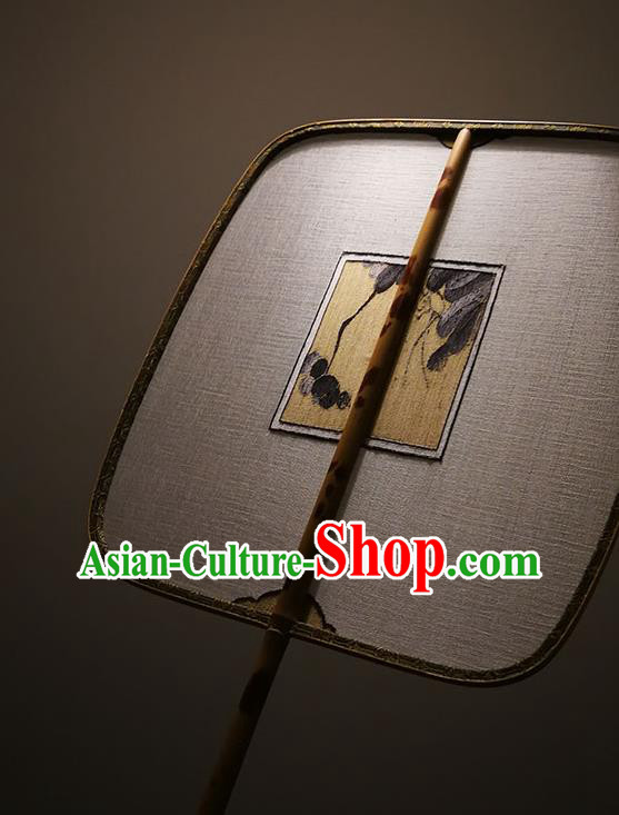 China Handmade Silk Fans Classical Palace Fan Traditional Hanfu Fan
