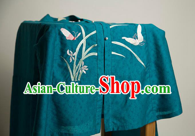 China Ancient Court Woman Hanfu Dress Traditional Ming Dynasty Noble Countess Clothing Complete Set