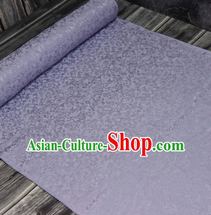 Asian Japan Tsukesage Kimono Brocade Tapestry Traditional Qipao Dress Violet Silk Fabric