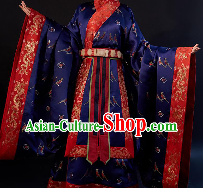 Chinese Traditional Ming Dynasty Court Woman Historical Costumes Ancient Empress Clothing
