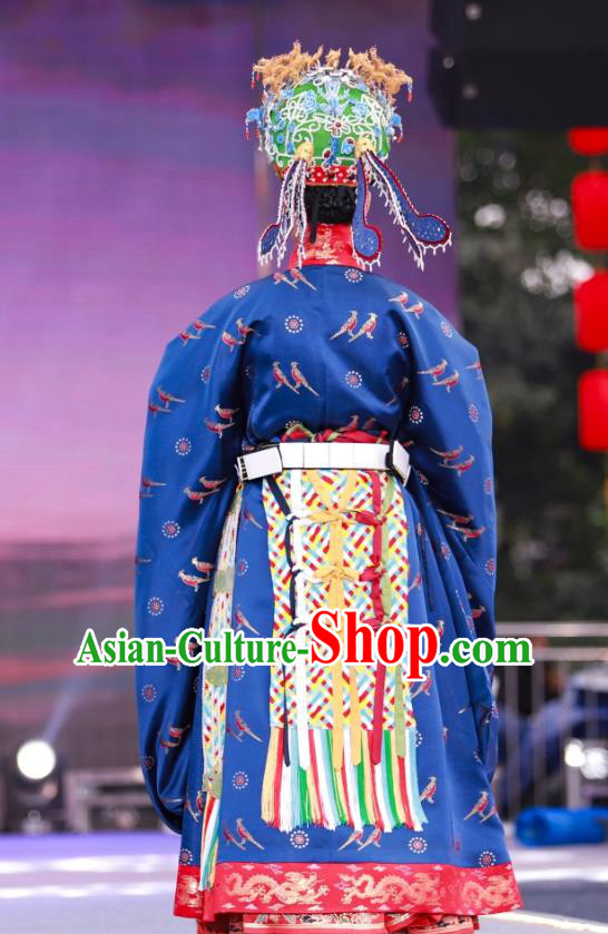 Chinese Traditional Ming Dynasty Court Woman Historical Costumes Ancient Empress Clothing