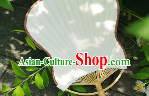 Asian China Paper Fan Handmade Bamboo Fans Classical Dance Palm Leaf Fan