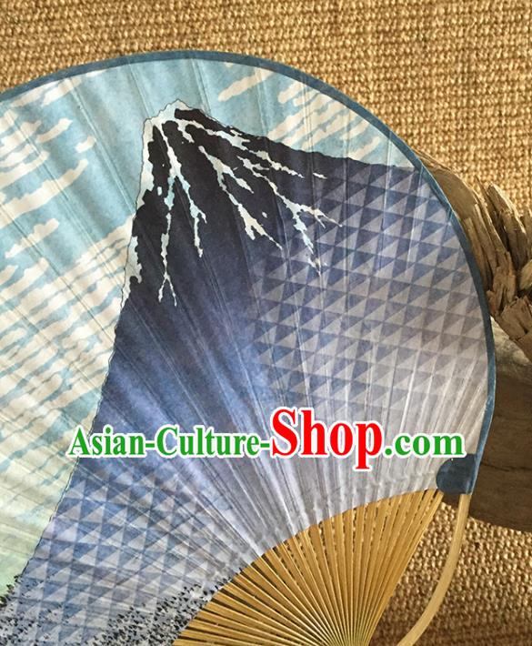 Asian Classical Dance Fan Japan Printing Paper Fan Handmade Bamboo Fans