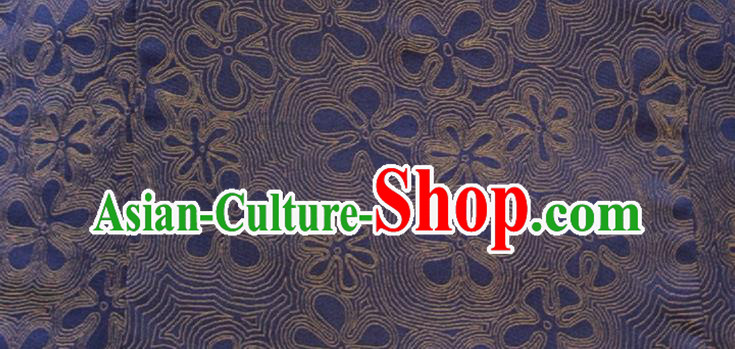 Asian Chinese Classical Elderly Mother Silk Cheongsam Costume Traditional Song Brocade Qipao Dress