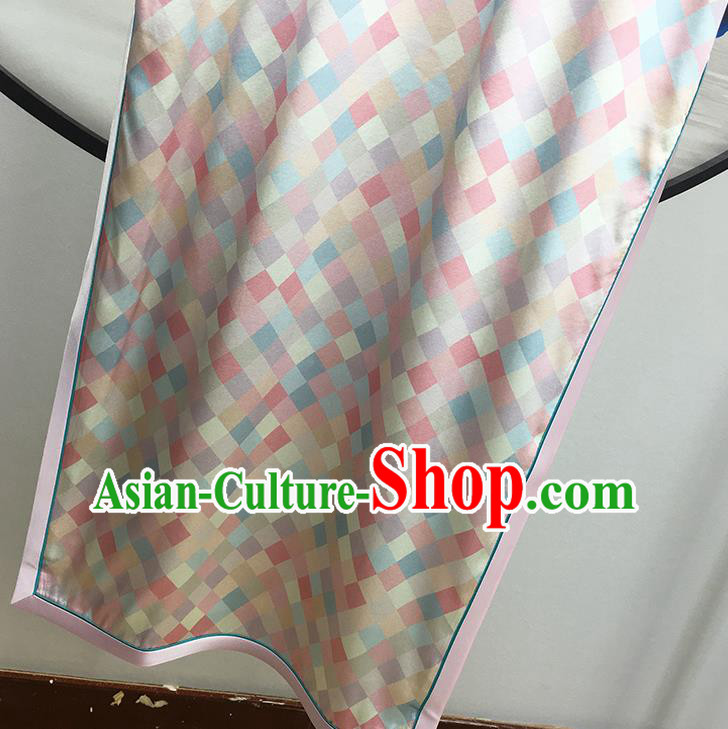 China Modern Silk Qipao Dress Traditional Cheongsam National Young Woman Clothing