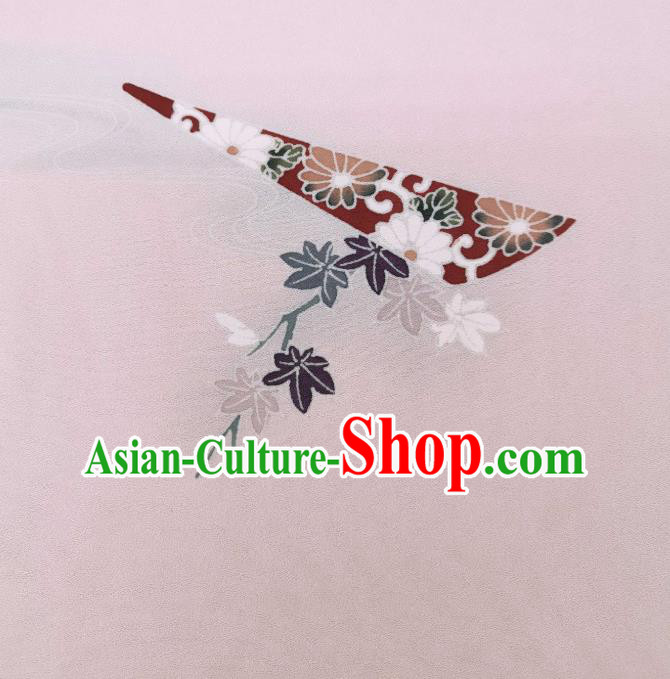 Japan Classical Kimono Silk Fabric Traditional Japanese Yukata Belt Damask Asian Brocade Tapestry