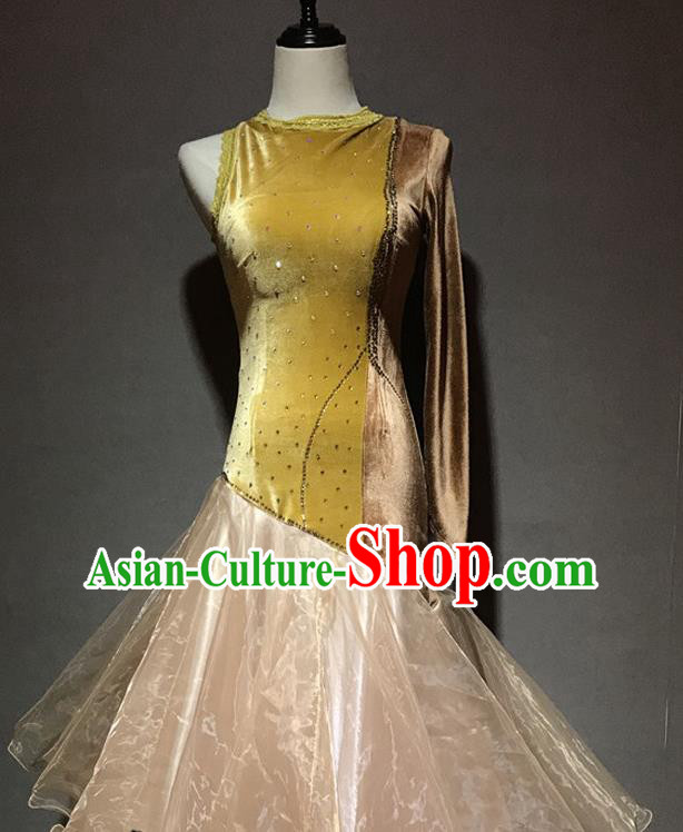 Top Grade Ballroom Dance Dress Professional Modern Dance Stage Show Costume
