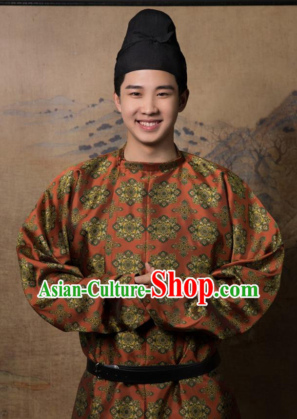 China Traditional Tang Dynasty Noble Childe Hufu Clothing Ancient Young Male Costume