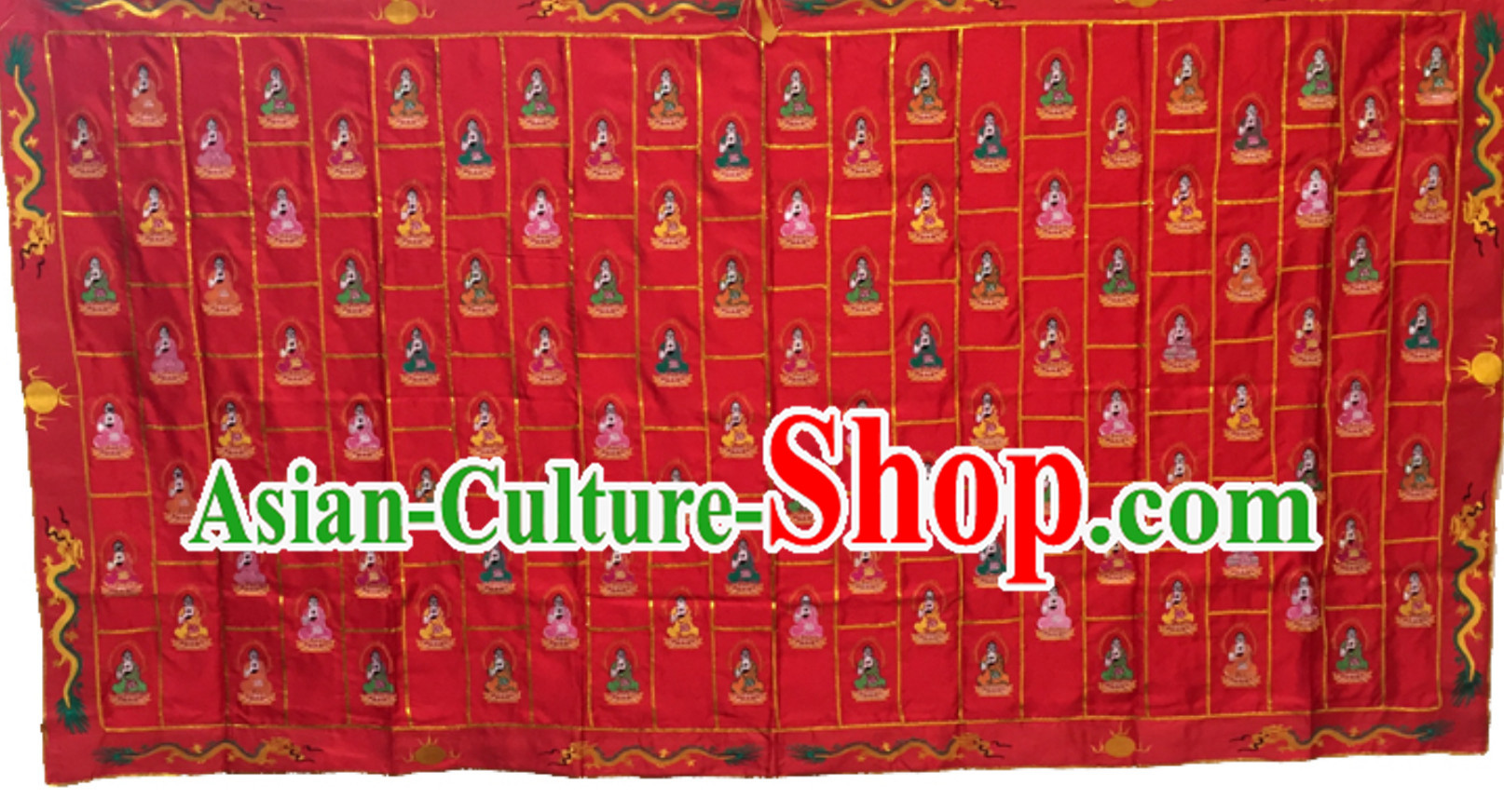 Chinese Traditional Kesa Kasaya Buddhist Monk Clothing Complete Set
