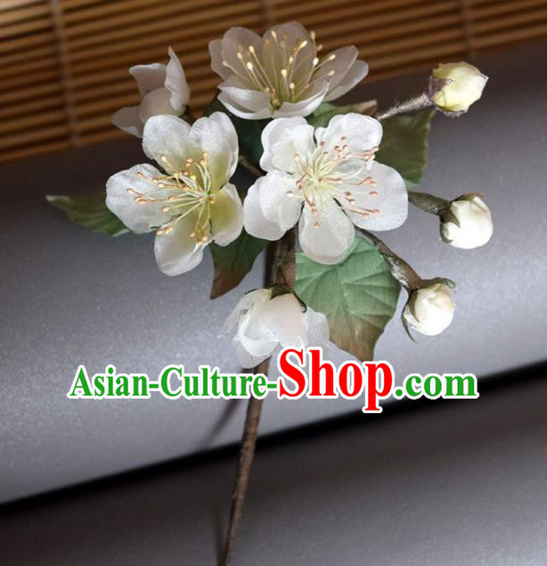 Chinese Traditional Song Dynasty Hair Stick Handmade Ancient Princess Pear Blossom Hairpin