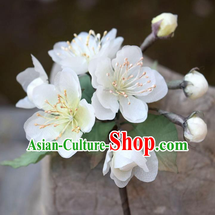 Chinese Traditional Song Dynasty Hair Stick Handmade Ancient Princess Pear Blossom Hairpin