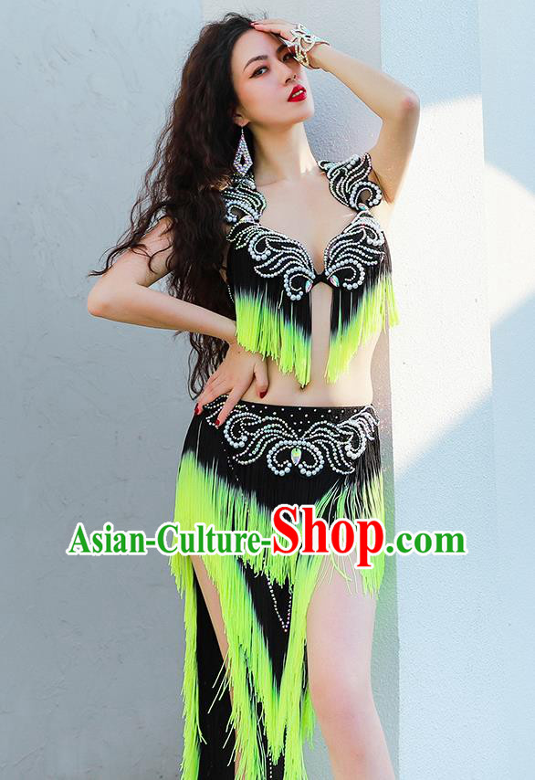Traditional Asian Oriental Dance Stage Show Costumes Indian Belly Dance Competition Uniforms