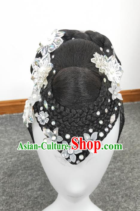 Chinese Classical Dance Performance White Dress Group Dance Beauty Dance Clothing