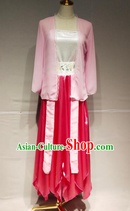 China Classical Dance Stage Show Clothing Lotus Dance Dress Costume