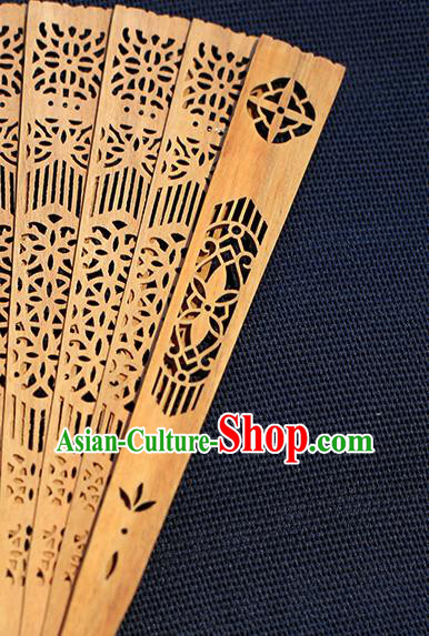 Chinese Traditional Kung Fu Fan Handmade Sandalwood Fan Ink Painting Goddess Folding Fan