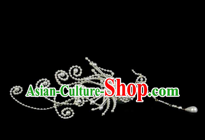 Chinese Ancient Noble Lady Hairpin Ming Dynasty Princess Phoenix Tassel Hair Stick
