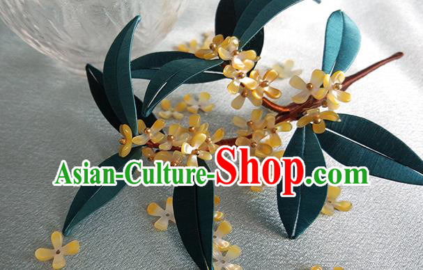 Chinese Tang Dynasty Hair Accessories Ancient Imperial Concubine Hair Stick Traditional Fragrans Hairpin