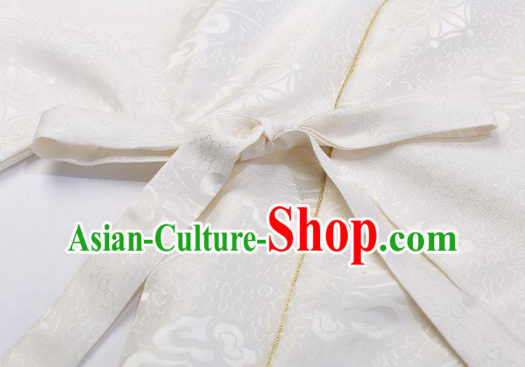 Traditional China Ming Dynasty Historical Clothing Ancient Patrician Mistress Costumes Complete Set