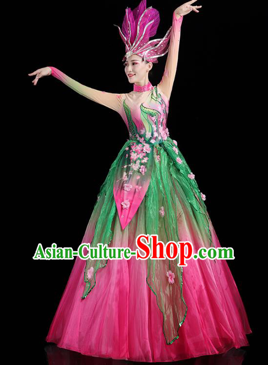 China Spring Festival Gala Opening Performance Dress Modern Dance Flower Dance Clothing