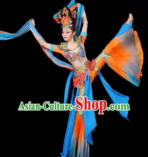 China  Flying Apsaras Dance Clothing Classical Dance Dress Traditional Stage Performance Garment
