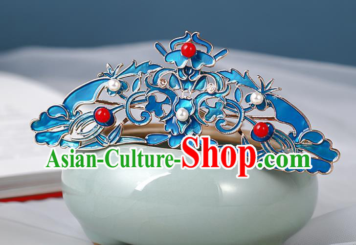 Chinese Ancient Princess Hairpin Traditional Ming Dynasty Court Hair Crown