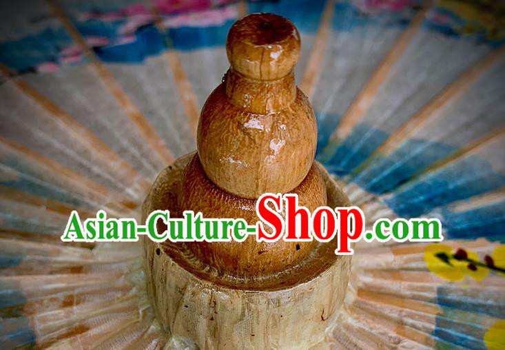 China Traditional Craft Handmade Oil Paper Umbrella Classical Dance Painting Plum Oilpaper Umbrella