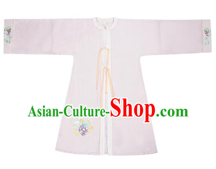 China Traditional Hanfu Dress Ancient Ming Dynasty Nobility Lady Historical Clothing