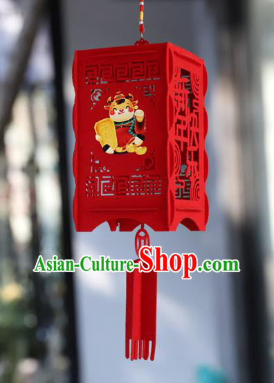 China Handmade Decoration Hanging Lamp Traditional Spring Festival Red Lantern