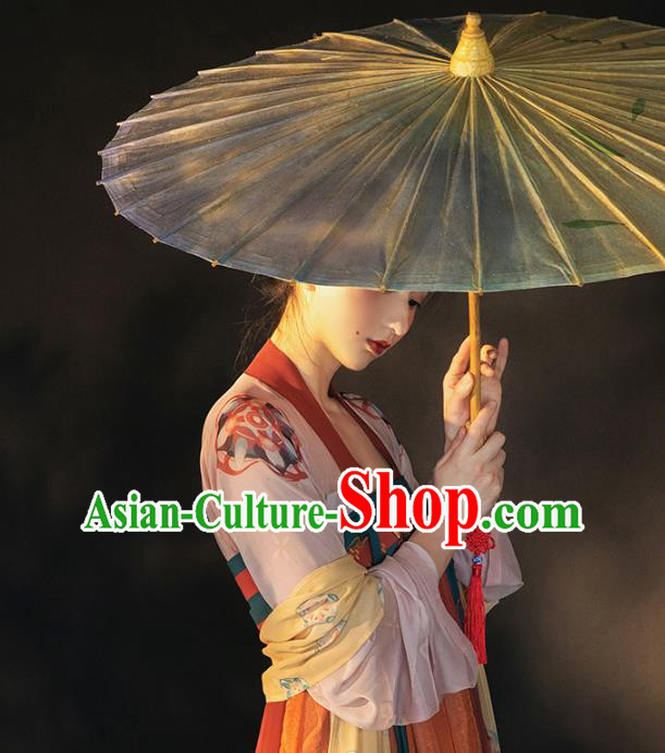 China Traditional Tang Dynasty Palace Lady Historical Clothing Ancient Royal Princess Hanfu Dress