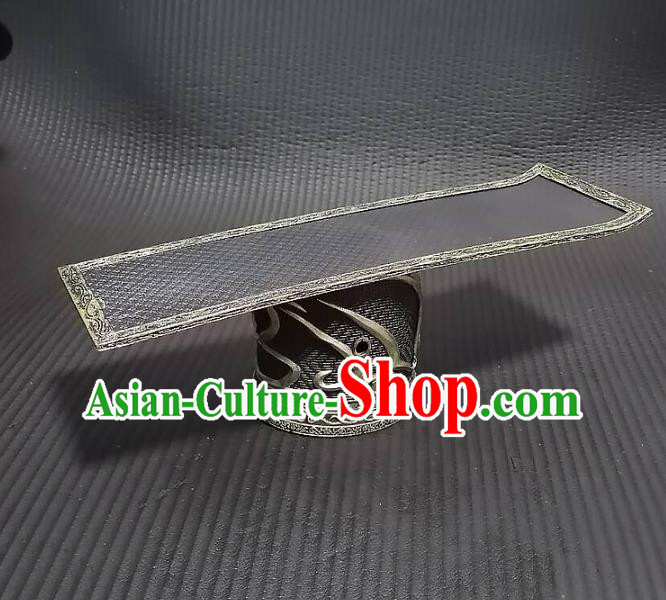 Chinese Ancient Drama Emperor Hair Crown Handmade Traditional Qin Dynasty King Headwear