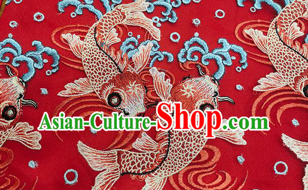 China Classical Embroidered Red Wedding Dress Traditional Ancient Empress Hanfu Costumes