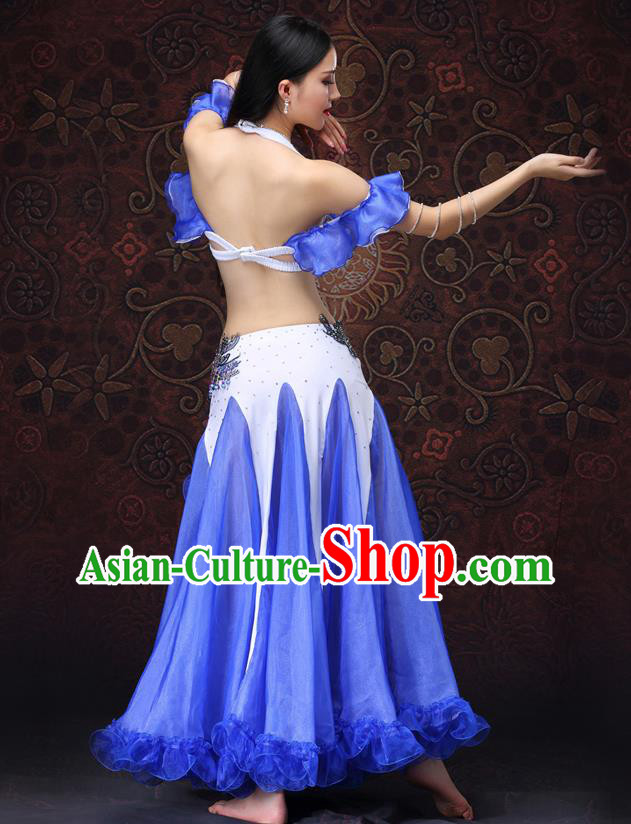 Indian Raks Sharki Oriental Dance Bra and Skirt Uniforms Asian Belly Dance Costumes