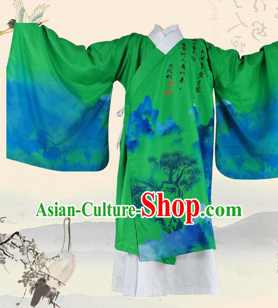 Chinese Cosplay Noble Childe Apparels Song Dynasty Scholar Garment Costumes Ancient Prince Clothing