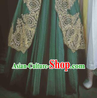 Asian Indian Traditional Wedding Green Lehenga Clothing India Bride Dress Garment