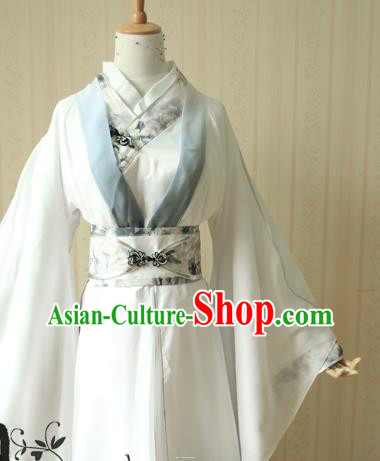Chinese Cosplay Swordsman Hanfu Clothing Traditional Han Dynasty Childe Apparels Ancient Prince Garment Costumes