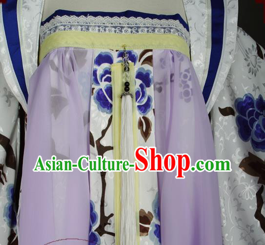 China Cosplay Court Woman Clothing Ancient Queen Garments Traditional Tang Dynasty Empress Hanfu Dress