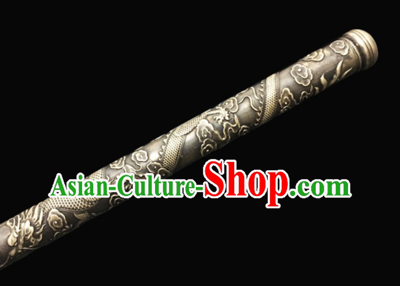 cm Long Top Sun Wukong Jin Gu Bang Bronze Cudgel Journey to West Treasure