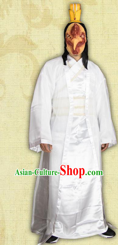 China Cosplay Drama Journey to the West Pleiades Officer Clothing Ancient Rooster God Garment Costume and Headdress