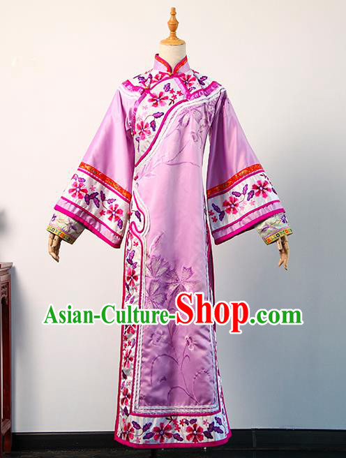 China Drama Empresses in the Palace An Lingrong Pink Dress Ancient Court Female Clothing Traditional Qing Dynasty Imperial Consort Garment