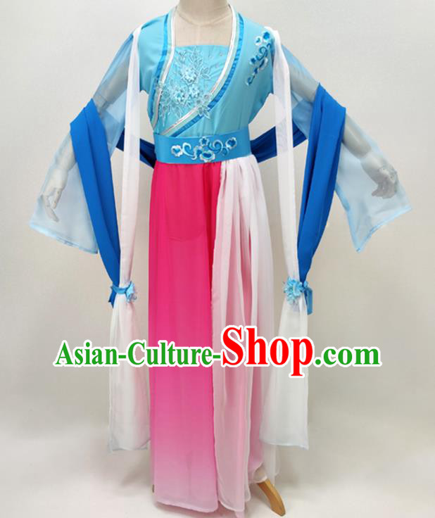 Chinese Shaoxing Opera Fairy Princess Garment Beijing Opera Actress Clothing Traditional Peking Opera Hua Tan Dress