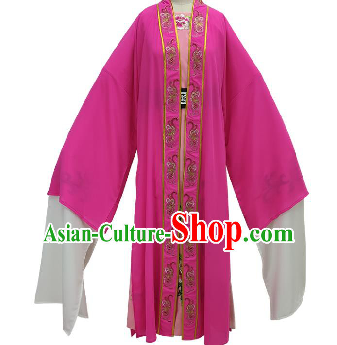 China Peking Opera Scholar Rosy Garments Traditional Beijing Opera Xiaosheng Clothing