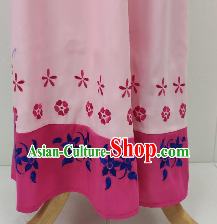 Chinese Beijing Opera Village Girl Clothing Traditional Shaoxing Opera Li Fengjie Dress Garments