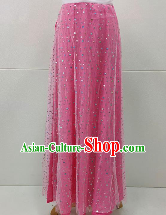 Chinese Beijing Opera Xiaodan Clothing Traditional Huangmei Opera Young Lady Pink Dress Garments