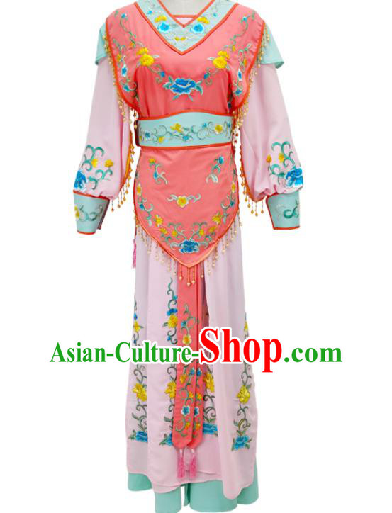 Chinese Peking Opera Hua Tan Dress Traditional Shaoxing Opera Fairy Garment Beijing Opera Young Beauty Clothing