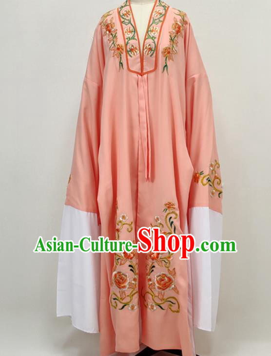 China Shaoxing Opera Scholar Clothing Peking Opera Xiaosheng Garment Costume Traditional Beijing Opera Niche Orange Cape