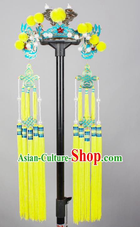 China Shaoxing Opera Scholar Hat Traditional Huangmei Opera Bridegroom Headdress Beijing Opera Xiaosheng Headwear