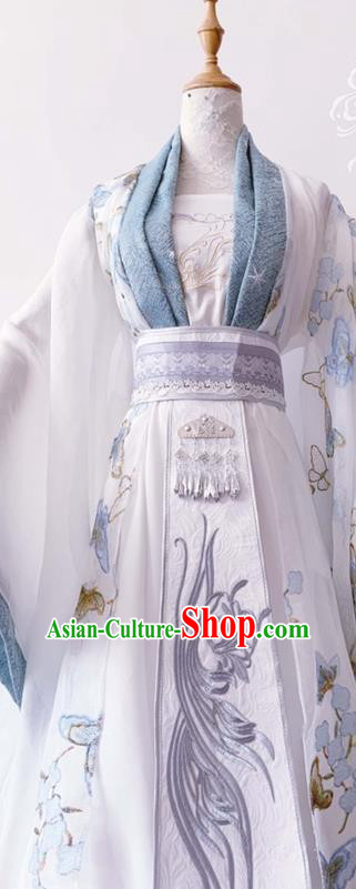 China Traditional Cosplay Han Dynasty Beauty Clothing Ancient Princess Hanfu Dress Garments