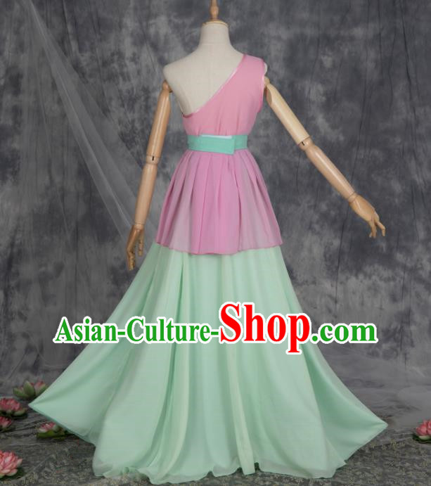 China Traditional Cosplay Fairy Clothing Ancient Female Swordsman Hanfu Dress Garments